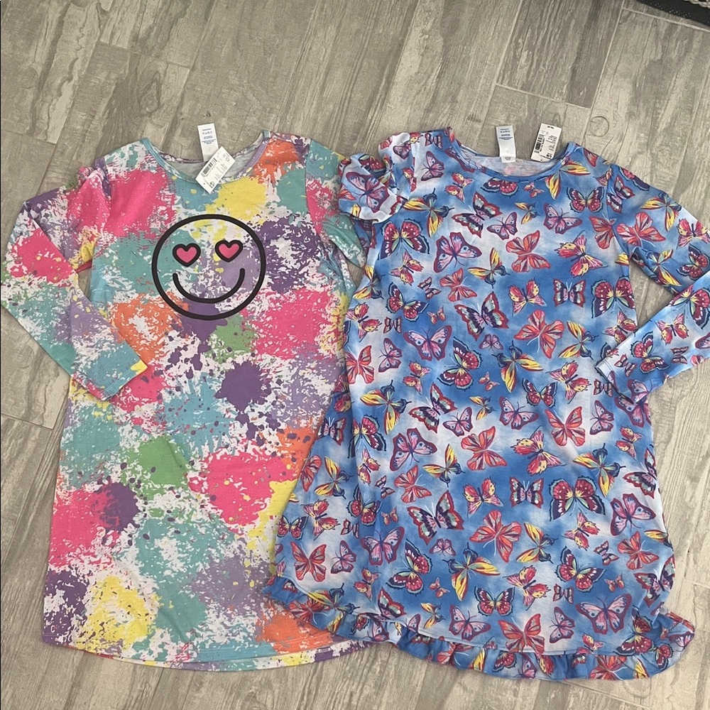 Children’s Place Girls Multicolor Splatter Pajamas